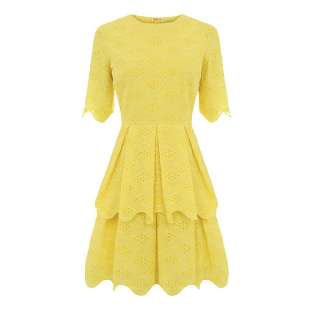 Warehouse London Broiderie Dress